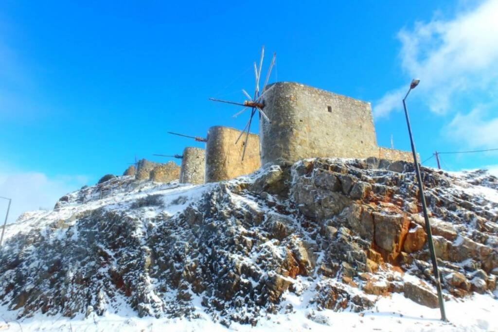 Traditional Cretan Stone House In The Center Of Crete Litos エクステリア 写真